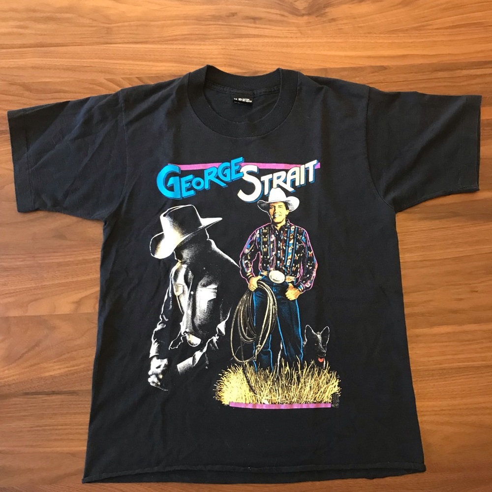 RARE!! George Strait Vintage Tour Shirt Excellent!